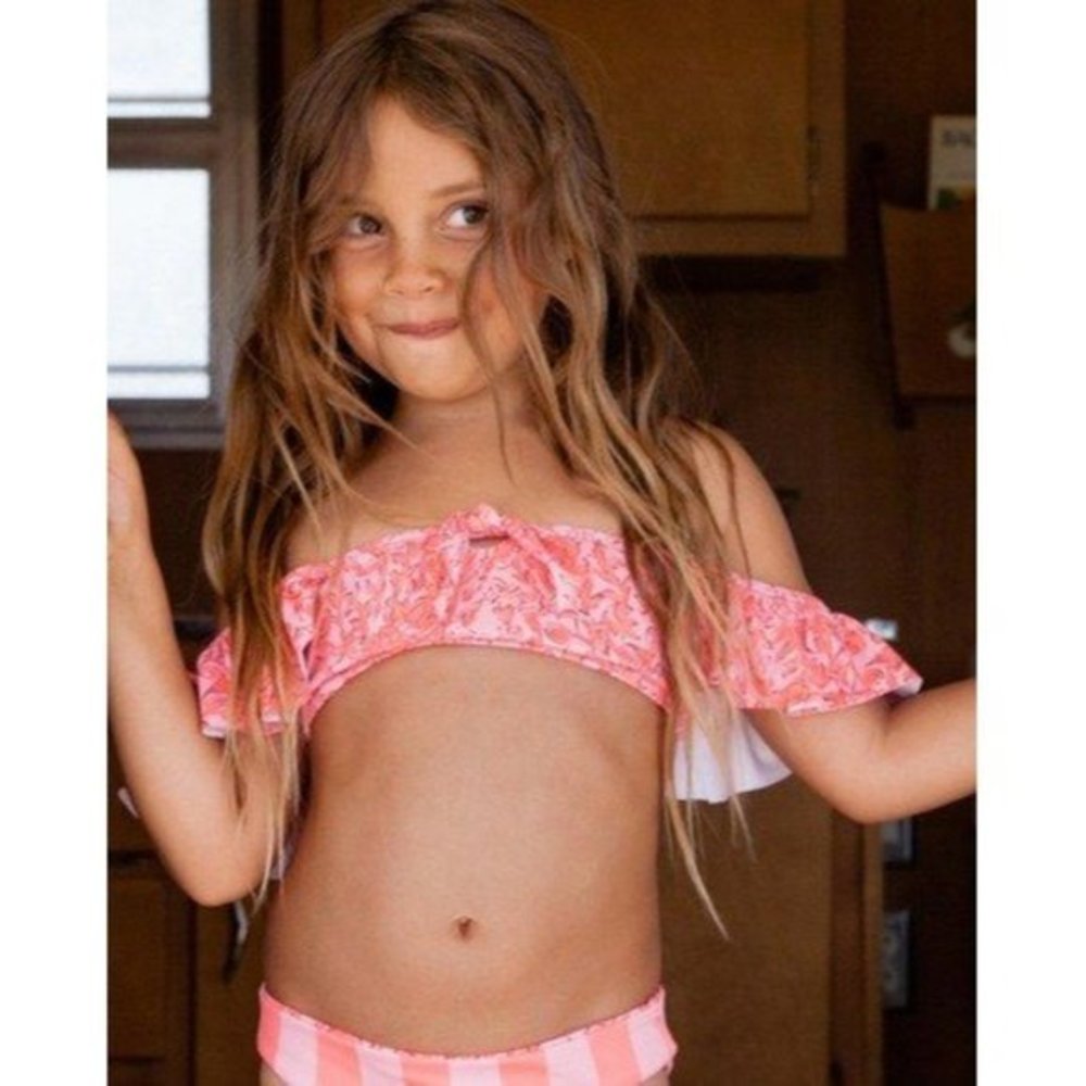 BILLABONG Girl's Bella Sol Ruffle Two-Piece Swimsuit
